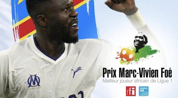 Prix Marc-Vivien Foé 2023: le Congolais Chancel Mbemba succède à Seko Fofana