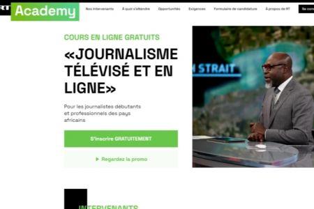Le télédiffuseur russe RT lance une formation pour les journalistes africains